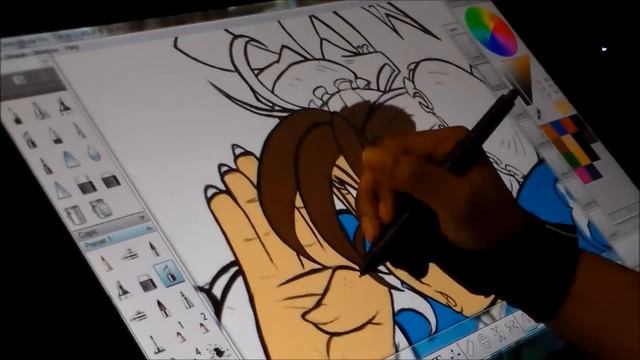 ShoNUFF44: How I draw CHUN LI Drawing Project With Wacom Cintiq 24 wmv смотреть онлайн