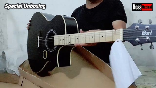 Special Unboxing ‼️ Gitar cort Alip ba ta Hitam Custom | Youtube Conten Creator смотреть онлайн