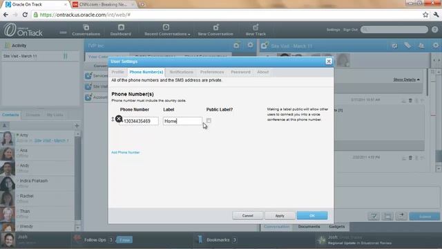 Oracle On Track Getting Started Tutorial 03- Profile and Settings смотреть онлайн