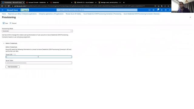 Azure Databricks - Setup SCIM in the Account Console смотреть онлайн