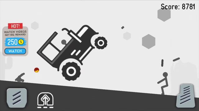 Stickman Ragdoll. Смотрим все уровня и испробовали купленные машины! СИМУЛЯТОР ДОВИЛКИ!!! смотреть онлайн