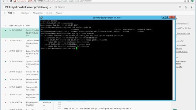 Deploying Docker-ready servers with HPE ICsp смотреть онлайн