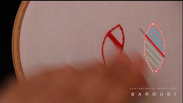 Basic satin stitch hand embroidery Tutorial for beginners смотреть онлайн