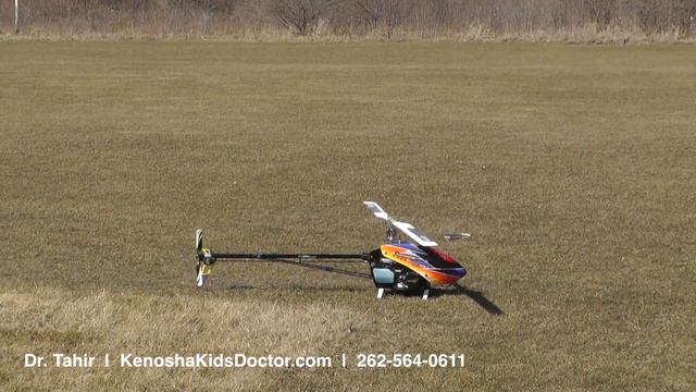 Trex Gasser 800 RC Helicopter First Flight Of The 2015 Season смотреть онлайн