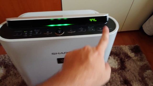 Purificator de aer Sharp UA-HD40E review in limba romana смотреть онлайн