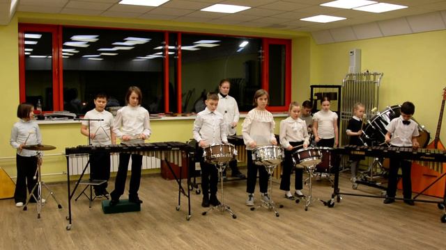 Ансамбль ударных инструментов студии "Гармония" смотреть онлайн