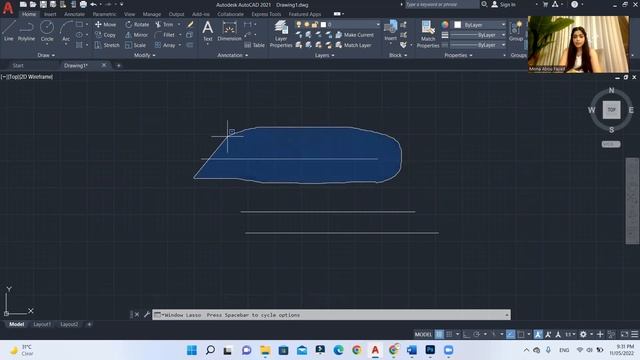 Autodesk AutoCAD Tutorial 1: Basics & interface for Beginners EASY & FAST! смотреть онлайн