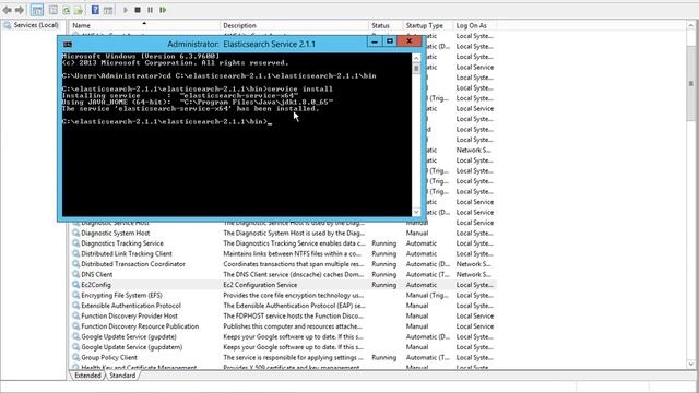 ELK Stack Tutorials Elasticsearch installation Windows Video 1 смотреть онлайн