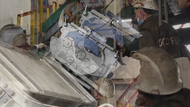 Обслуживание грохота TAPP Group. Установка виброблока