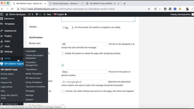 ⭐How to add GDPR (DSGVO) Cookie Notice for Free to Wordpress and do it Multilingual WPML смотреть онлайн
