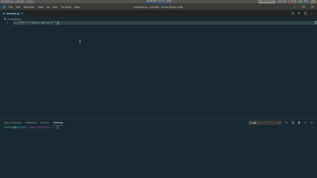 Python Tutorial | F-Strings смотреть онлайн