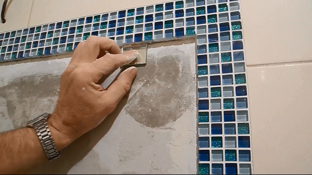 Зеркало с мозаикой прямо в плитке ч.2 смотреть онлайн