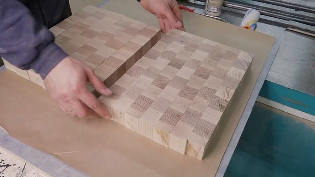 Торцевая разделочная доска. Изготовление своими руками смотреть онлайн