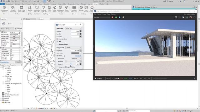 Revit Vray 5 Exterior Rendering : vray for Revit смотреть онлайн
