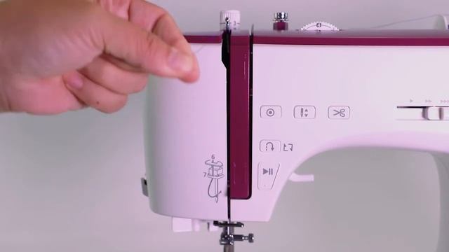 NECCHI Creator Series C360 Tutorial-Threading the Upper Thread and Auto Needle Threader смотреть онлайн