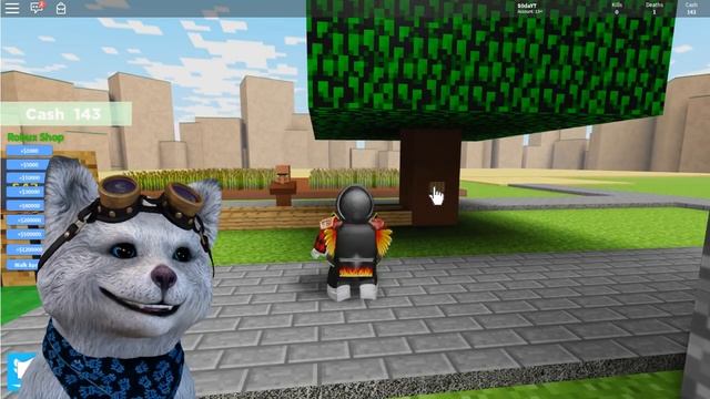 ФЫРК! ПОСТРОИЛ ДЕРЕВНЮ МАЙНКРАФТ В РОБЛОКСЕ!! Minecraft Tycoon РОБЛОКС смотреть онлайн