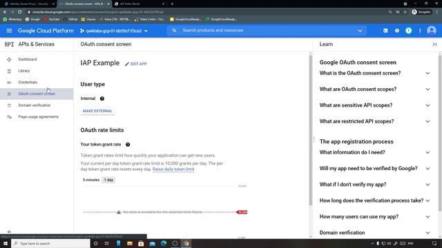 User Authentication: Identity-Aware Proxy | Qwiklabs [GSP499] смотреть онлайн