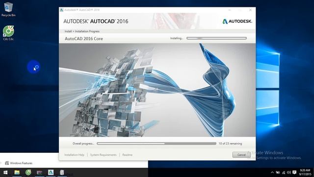 Hướng dẫn cài đặt autocad 2016 смотреть онлайн
