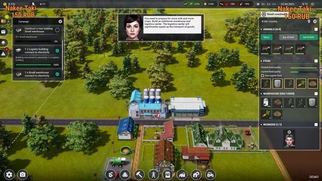 Farm Manager 2021 #1 Обзор демки смотреть онлайн