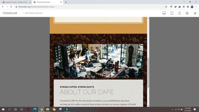 Business Casual: Business Casual Bootstrap HTML template смотреть онлайн