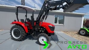 Новый китайский минитрактор с фронтальной установкой (куном) Saturn с ПСМ, с трехточечной навеской