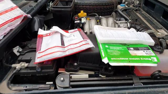 Нива Бронто установка салонного фильтра 2 часть