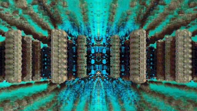 4K Psychedelic Flowing Fractal Trip - Colorful Abstract Geometry смотреть онлайн