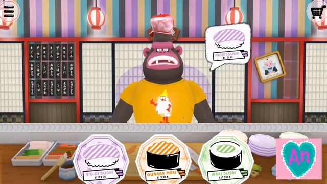 Готовим вкусные суши в игре To-fu!Oh sushi! О суши! День -2!!! смотреть онлайн