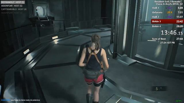 RE2 Remake speedrun Claire A Any% 26:32 (PC) смотреть онлайн