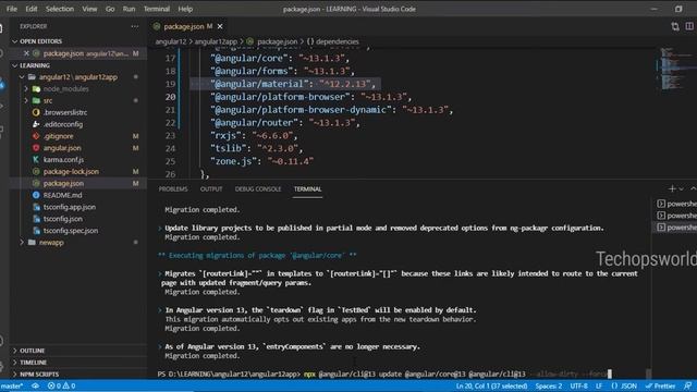 Update old Angular Project to latest Angular | Angular Tutorial 2022 | Beginners to advanced смотреть онлайн