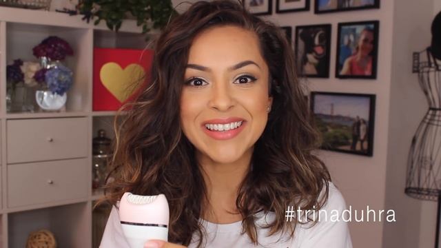 How To Remove Body Hair At Home - Philips Epilator First Impression - TrinaDuhra