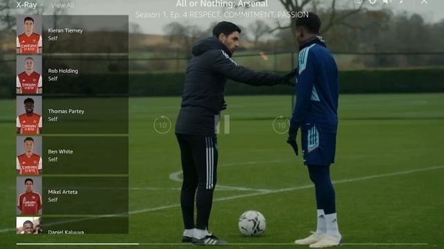 Holding, Xhaka, Saka & Tierney Talk About Arteta's High Demands at Arsenal | All Or Nothing: Arsena смотреть онлайн