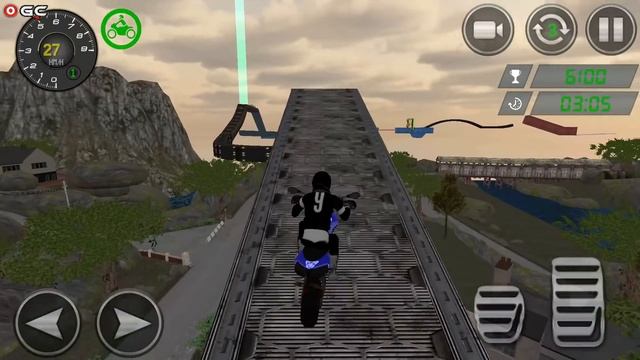 Crazy Bike Stunts Rider - Extreme Bike Race Games - Android gameplay FHD смотреть онлайн