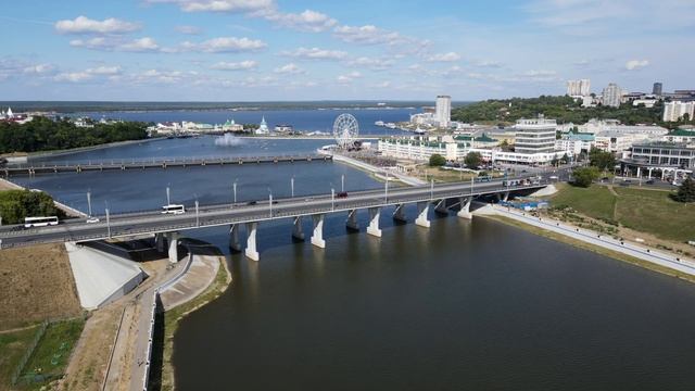 Чебоксары. Аэросъемка 4к. 2021 год смотреть онлайн