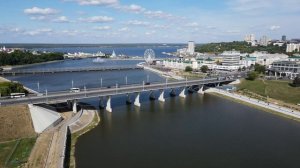 Чебоксары. Аэросъемка 4к. 2021 год