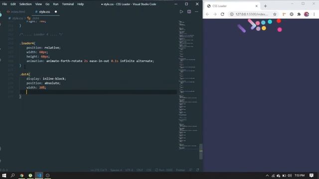 How to make Awesome CSS loader | for your website and android app | HTML CSS смотреть онлайн