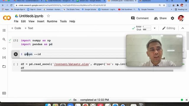 Import cepat file dari GDrive ke Colab Google смотреть онлайн