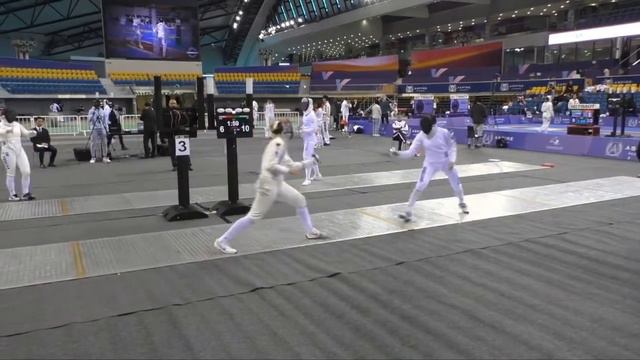 2020 79 T64 18 F E Individual Doha QAT GP 3 MUHARI HUN vs BOSCARELLI ITA смотреть онлайн