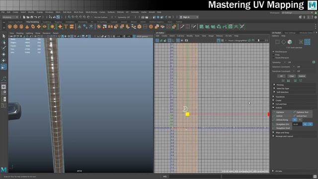 Maya 2020 UV Mapping Tutorial | How to UV map in Maya смотреть онлайн