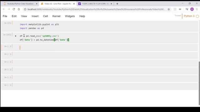 Python Plotting with Matplotlib - Line Plot смотреть онлайн