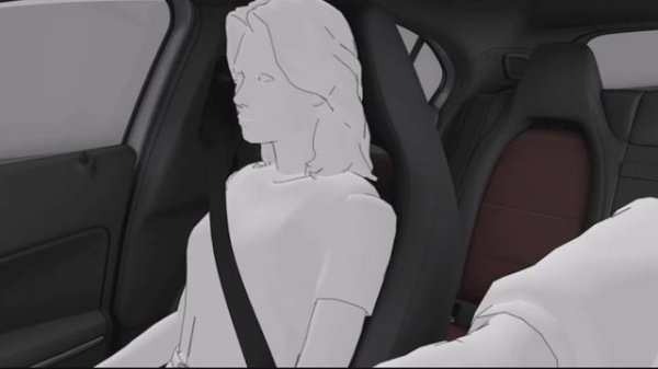 Система Pre Safe® на Mercedes-Benz W176 A-Class