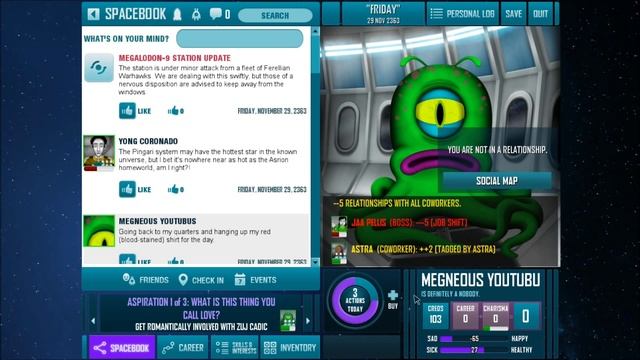 Redshirt - Part 1 - Spacebook flirtations and Cthulhu Dating смотреть онлайн