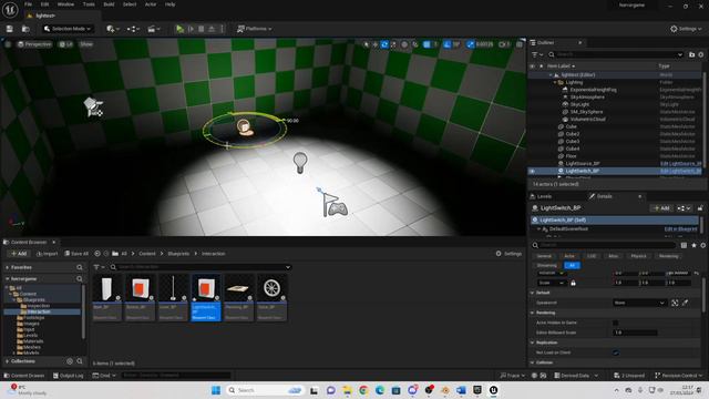 Блюпринт 7. Creating A Light Switch смотреть онлайн