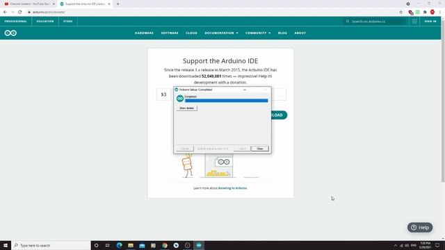 Lesson 5 - Installing Arduino Software (IDE) and running your first sketch смотреть онлайн