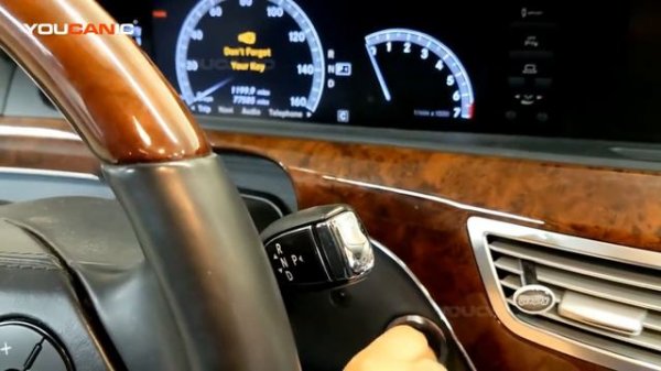 2006-2013 Mercedes-Benz S-Class W221 S400 How to Get into Neutral