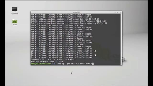 Double Commander for Linux Mint : Total Commander inspired dual panel file manager смотреть онлайн