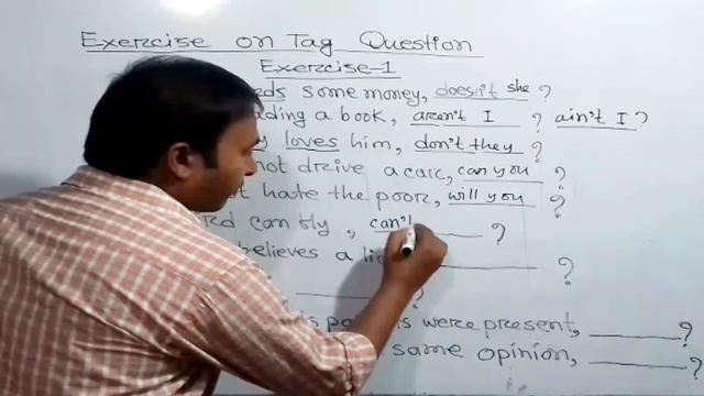 Exercise On Tag Question || Exercise-1 смотреть онлайн