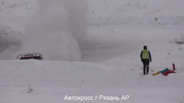 Автокросс Русская зима 2021 Финал зил 130 смотреть онлайн