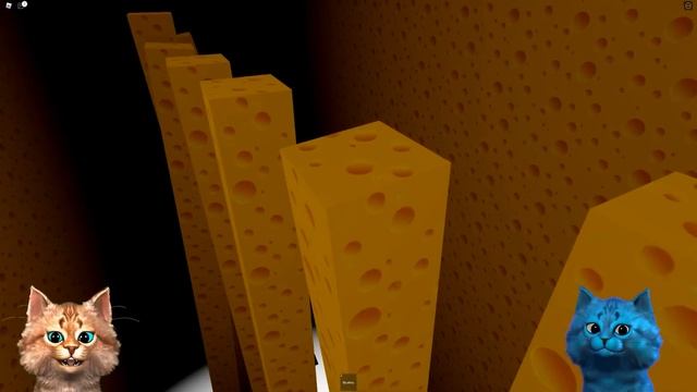 ? ОГРОМНАЯ КРЫСА ОХОТИТСЯ НА НАС В РОБЛОКС Cheese Escape 2 ROBLOX Весёлый Кот и КОТЁНОК ЛАЙК смотреть онлайн