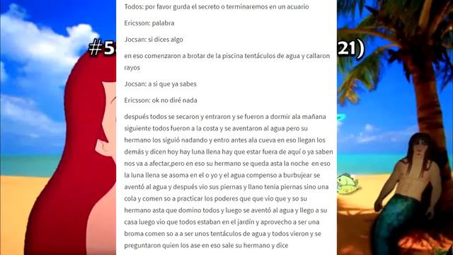 Lectura de Fanfics #58 — La Sirenita H2O (2021) [ft. ChennyVids] смотреть онлайн